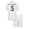 Calidad Premium Miniconjunto BELLINGHAM #5 Real Madrid 2024/25 Primera Equipación Local Niño (Camiseta + Pantalón Corto)  - camisetasfutbol