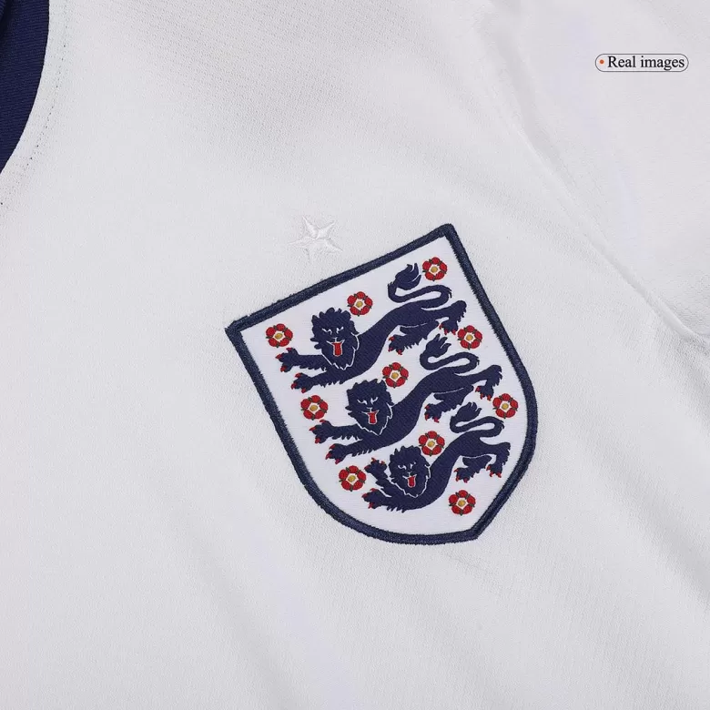 Camiseta Manga Larga Inglaterra 2024 Primera Equipación Local Hombre - Versión Hincha - camisetasfutbol