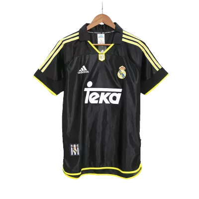 Camiseta Retro 99/01 Real Madrid Segunda Equipación Visitante Hombre - Versión Hincha - camisetasfutbol