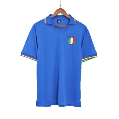 Camiseta Retro 1982 Italia Primera Equipación Local Hombre - Versión Hincha - camisetasfutbol