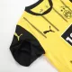 Miniconjunto Completo Borussia Dortmund 2024/25 Primera Equipación Local Niño (Camiseta + Pantalón Corto + Calcetines) - camisetasfutbol