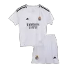 Miniconjunto Completo Real Madrid 2024/25 Primera Equipación Local Niño (Camiseta + Pantalón Corto + Calcetines) - camisetasfutbol