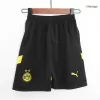 Miniconjunto Completo Borussia Dortmund 2024/25 Primera Equipación Local Niño (Camiseta + Pantalón Corto + Calcetines) - camisetasfutbol