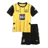 Miniconjunto Completo Borussia Dortmund 2024/25 Primera Equipación Local Niño (Camiseta + Pantalón Corto + Calcetines) - camisetasfutbol