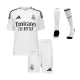 Miniconjunto Completo Real Madrid 2024/25 Primera Equipación Local Niño (Camiseta + Pantalón Corto + Calcetines) - camisetasfutbol