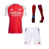 Calidad Premium Conjunto Completo Arsenal 2024/25 Primera Equipación Local Hombre (Camiseta + Pantalón Corto + Calcetines) - camisetasfutbol