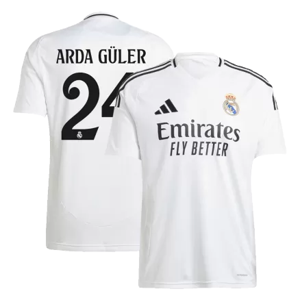 Camiseta ARDA GÜLER #24 Real Madrid 2024/25 Primera Equipación Local Hombre - Versión Hincha - camisetasfutbol