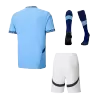 Calidad Premium Conjunto Completo Manchester City 2024/25 Primera Equipación Local Hombre (Camiseta + Pantalón Corto + Calcetines) - camisetasfutbol