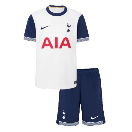 Miniconjunto Tottenham Hotspur 2024/25 Primera Equipación Local Niño (Camiseta + Pantalón Corto) - camisetasfutbol