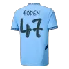 Calidad Premium UCL Camiseta FODEN #47 Manchester City 2024/25 Primera Equipación Local Hombre - Versión Hincha - camisetasfutbol