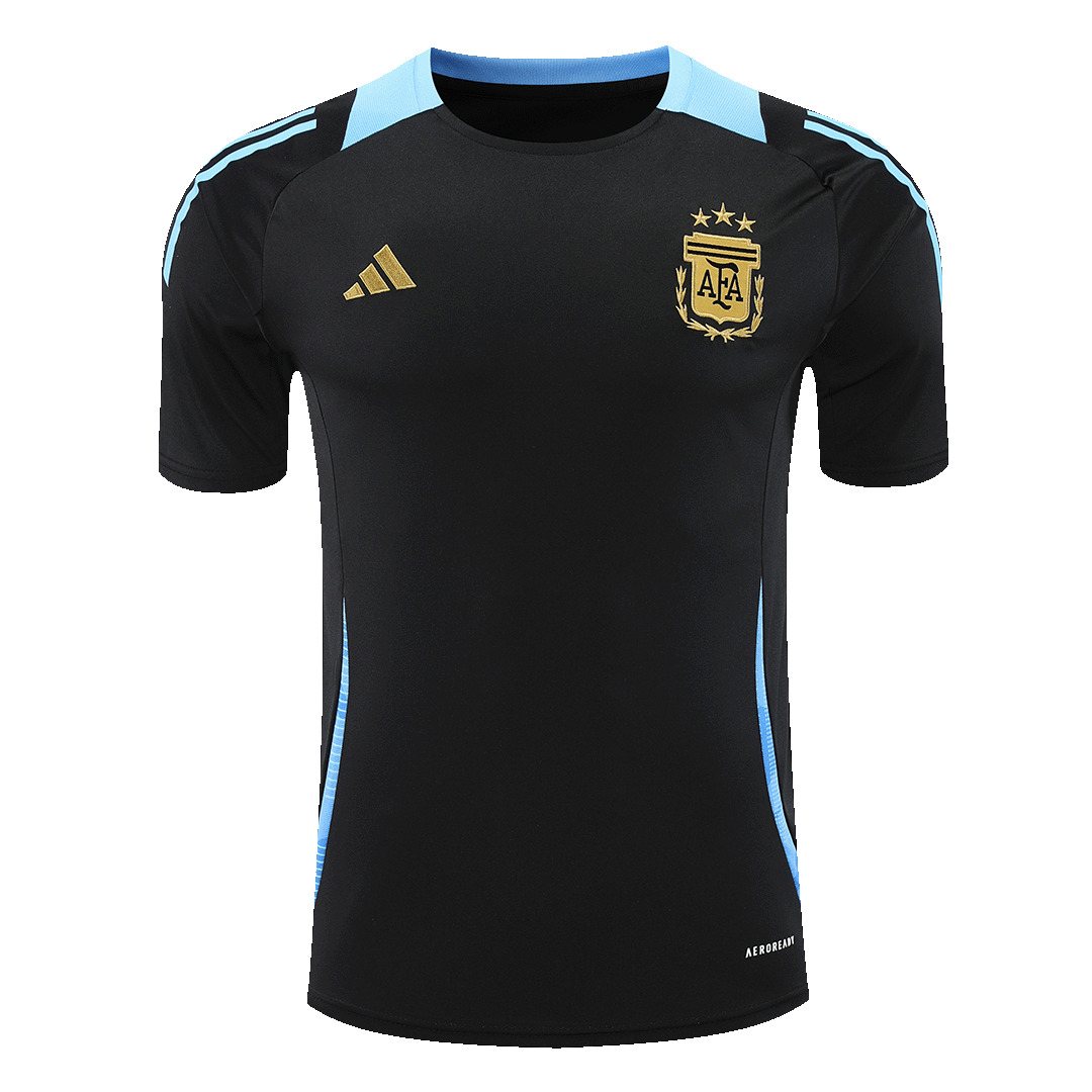 Camiseta Argentina Copa América Pre-Partido Entrenamiento Hombre - Versión Hincha - camisetasfutbol