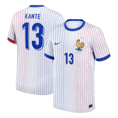 Maglietta Ufficiale Fan Francia Kanté FFF, Taglie Uomo, 100% Cotone, Collezione Squadra Calcio