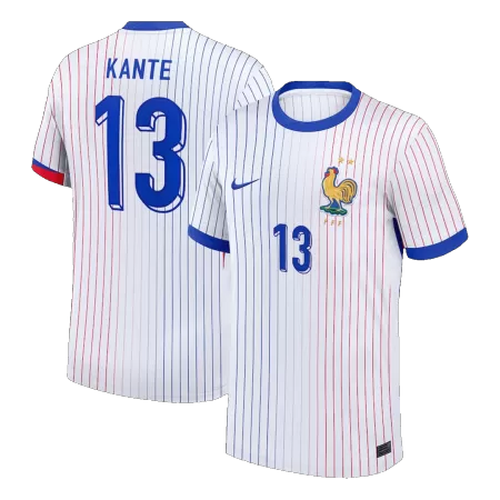 Calidad Premium Camiseta KANTE #13 Francia Euro 2024 Segunda Equipación Visitante Hombre - Versión Hincha - camisetasfutbol