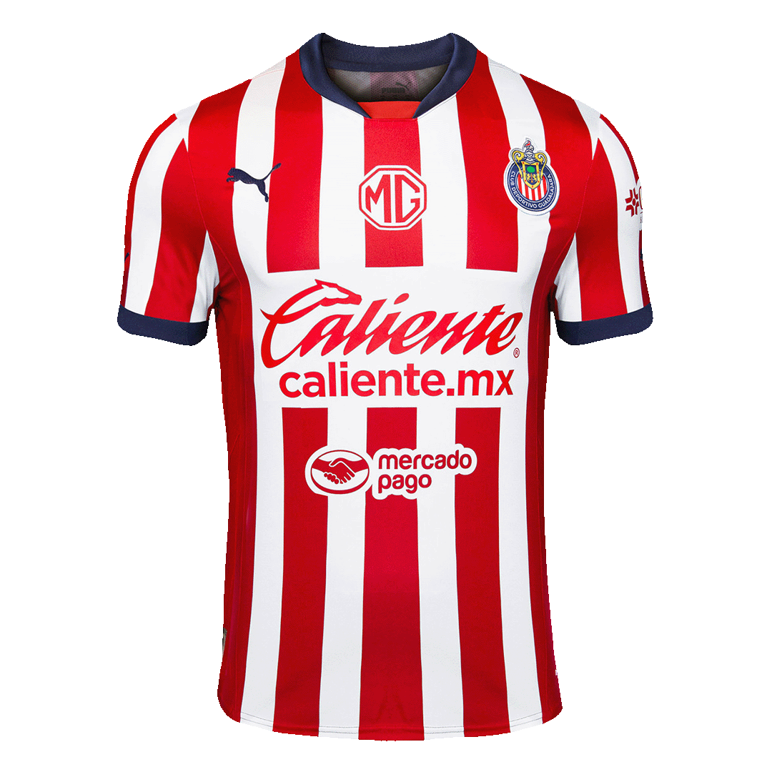 Calidad Premium Camiseta Chivas Primera Equipación Local Hombre - Versión Hincha - camisetasfutbol