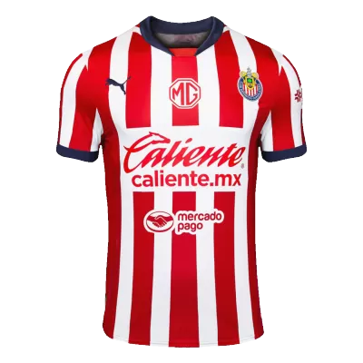 Camiseta Auténtica Chivas 2024/25 Primera Equipación Local Hombre - Versión Jugador - camisetasfutbol