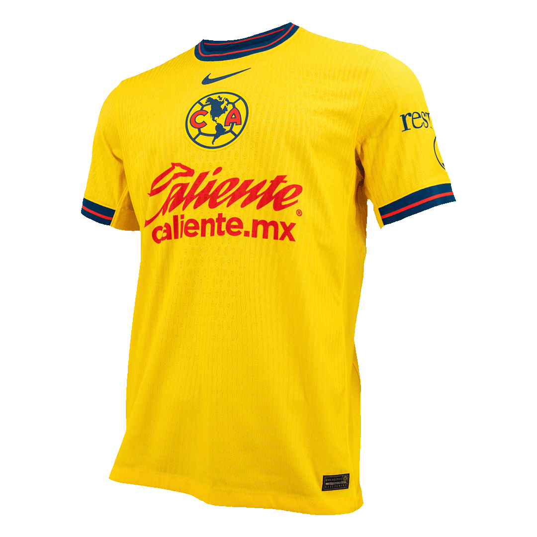 Camiseta Auténtica Club America Aguilas Primera Equipación Local Hombre - Versión Jugador - camisetasfutbol