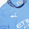 Miniconjunto Manchester City 2024/25 Primera Equipación Local Niño (Camiseta + Pantalón Corto) - camisetasfutbol