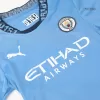 Miniconjunto Manchester City 2024/25 Primera Equipación Local Niño (Camiseta + Pantalón Corto) - camisetasfutbol