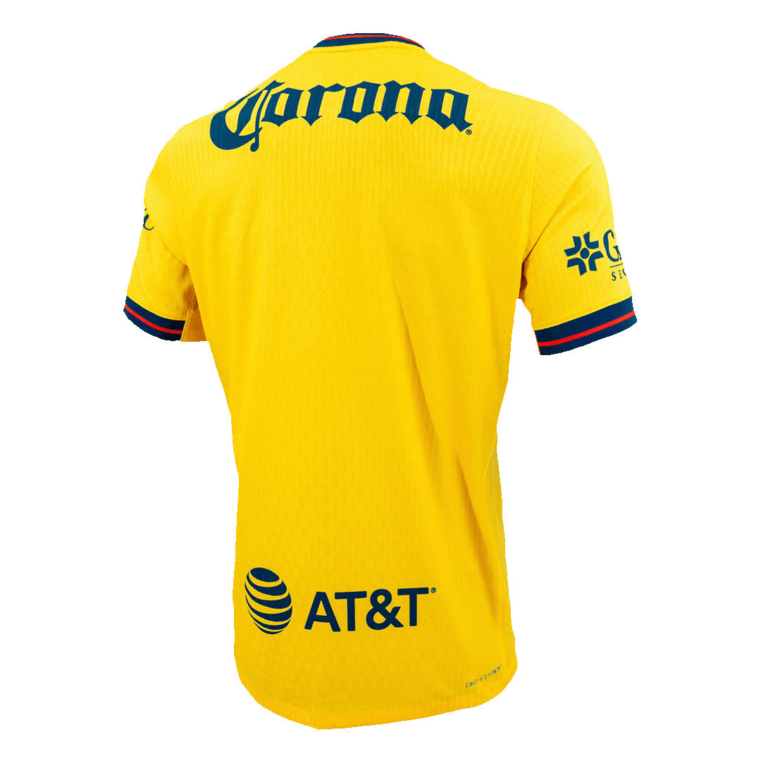 Camiseta Auténtica Club America Aguilas Primera Equipación Local Hombre - Versión Jugador - camisetasfutbol