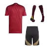 Conjunto Completo Bélgica Euro 2024 Primera Equipación Local Hombre (Camiseta + Pantalón Corto + Calcetines) - camisetasfutbol