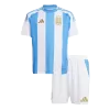 Miniconjunto Argentina Copa América 2024 Primera Equipación Local Niño (Camiseta + Pantalón Corto) - camisetasfutbol