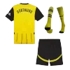 Conjunto Completo Borussia Dortmund 2024/25 Primera Equipación Local Hombre (Camiseta + Pantalón Corto + Calcetines) - camisetasfutbol