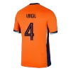 Camiseta VIRGIL #4 Holanda Euro 2024 Primera Equipación Local Hombre - Versión Hincha - camisetasfutbol