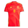 Calidad Premium Camiseta FABIÁN #8 España Euro 2024 Primera Equipación Local Hombre - Versión Hincha - camisetasfutbol