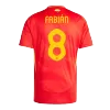 Calidad Premium Camiseta FABIÁN #8 España Euro 2024 Primera Equipación Local Hombre - Versión Hincha - camisetasfutbol