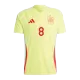Camiseta FABIÁN #8 España Euro 2024 Segunda Equipación Visitante Hombre - Versión Hincha - camisetasfutbol