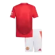 Miniconjunto Manchester United 2024/25 Primera Equipación Local Niño (Camiseta + Pantalón Corto) - camisetasfutbol
