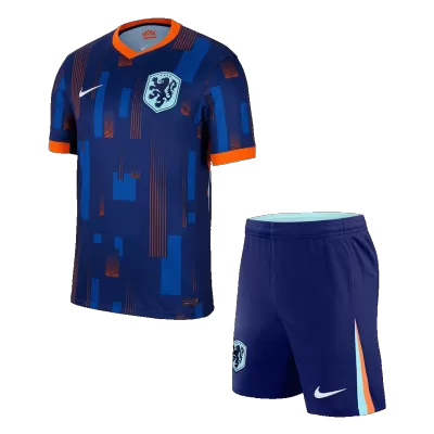 Conjunto Holanda Euro 
2024 Segunda Equipación Visitante Hombre (Camiseta + Pantalón Corto) - camisetasfutbol