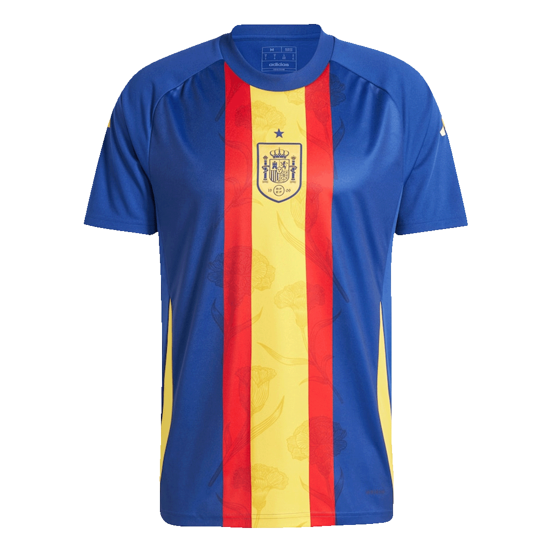 Camiseta España Euro 2024 PrePartido Hombre Versión Hincha