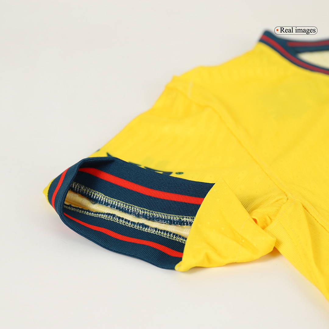 Camiseta Auténtica Club America Aguilas Primera Equipación Local Hombre - Versión Jugador - camisetasfutbol