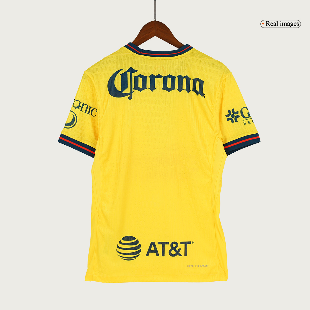 Camiseta Auténtica Club America Aguilas Primera Equipación Local Hombre - Versión Jugador - camisetasfutbol