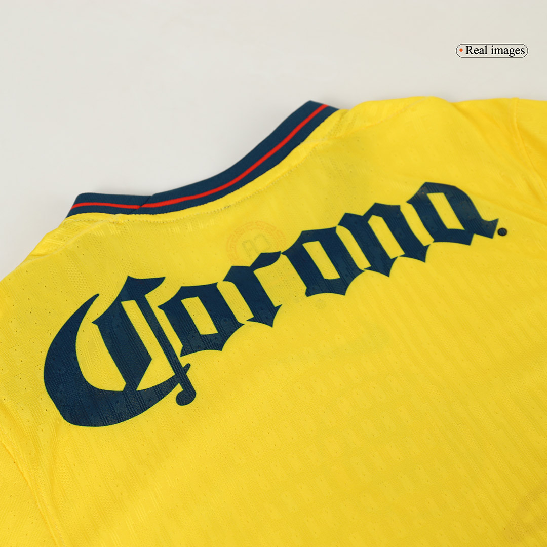 Camiseta Auténtica Club America Aguilas Primera Equipación Local Hombre - Versión Jugador - camisetasfutbol