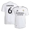 Camiseta Auténtica CAMAVINGA #6 Real Madrid 2024/25 Primera Equipación Local Hombre - Versión Jugador - camisetasfutbol