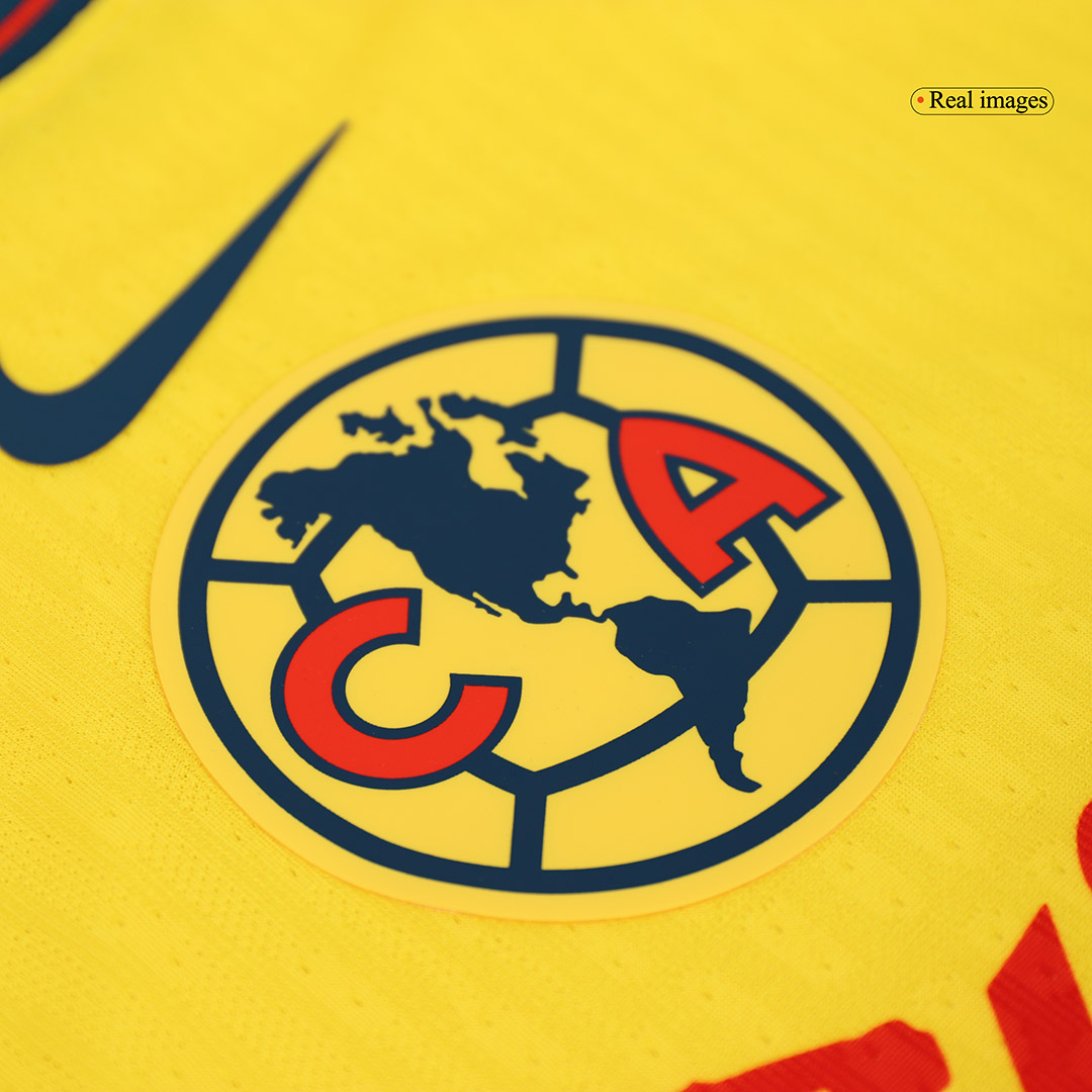 Camiseta Auténtica Club America Aguilas Primera Equipación Local Hombre - Versión Jugador - camisetasfutbol