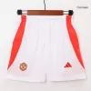 Miniconjunto Manchester United 2024/25 Primera Equipación Local Niño (Camiseta + Pantalón Corto) - camisetasfutbol