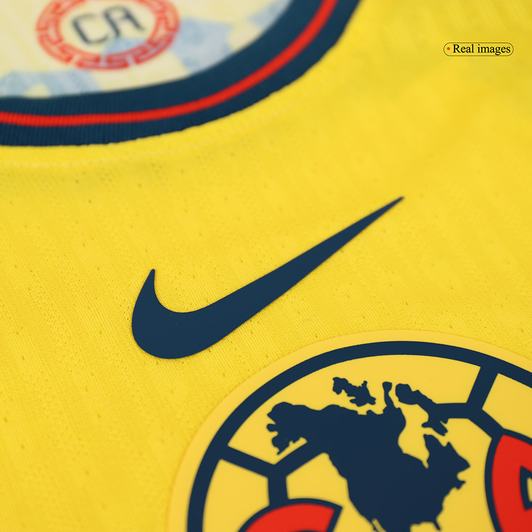 Camiseta Auténtica Club America Aguilas Primera Equipación Local Hombre - Versión Jugador - camisetasfutbol