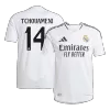 Camiseta Auténtica TCHOUAMENI #14 Real Madrid 2024/25 Primera Equipación Local Hombre - Versión Jugador - camisetasfutbol