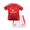 Miniconjunto Manchester United 2024/25 Primera Equipación Local Niño (Camiseta + Pantalón Corto) - camisetasfutbol