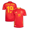 Camiseta Auténtica LAMINE YAMAL #19 España 2024 Primera Equipación Local Hombre - Versión Jugador - camisetasfutbol