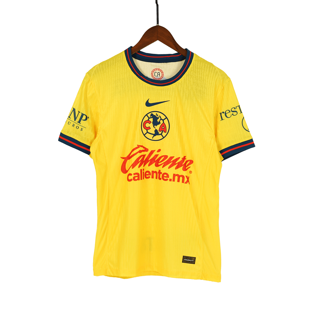 Camiseta Auténtica Club America Aguilas Primera Equipación Local Hombre - Versión Jugador - camisetasfutbol