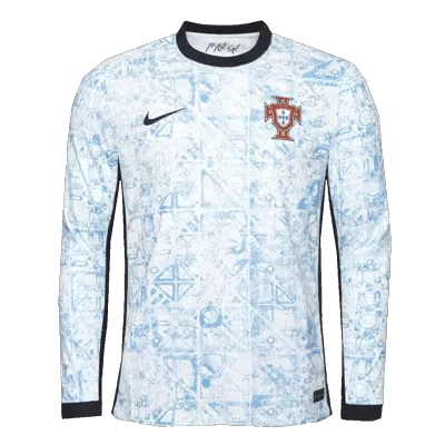 Camiseta Auténtica Manga Larga Portugal 2024 Segunda Equipación Visitante {title:Commemorative->conme - camisetasfutbol