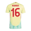 Camiseta Auténtica RODRIGO #16 España 2024 Segunda Equipación Visitante Hombre - Versión Jugador - camisetasfutbol