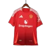 Camiseta Auténtica B.FERNANDES #8 Manchester United 2024/25 Primera Equipación Local Hombre - Versión Jugador - camisetasfutbol