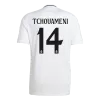 Calidad Premium Camiseta TCHOUAMENI #14 Real Madrid 2024/25 Primera Equipación Local Hombre - Versión Hincha - camisetasfutbol