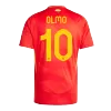 Camiseta OLMO #10 España Euro 2024 Primera Equipación Local Hombre - Versión Hincha - camisetasfutbol