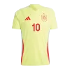 Camiseta OLMO #10 España Euro 2024 Segunda Equipación Visitante Hombre - Versión Hincha - camisetasfutbol